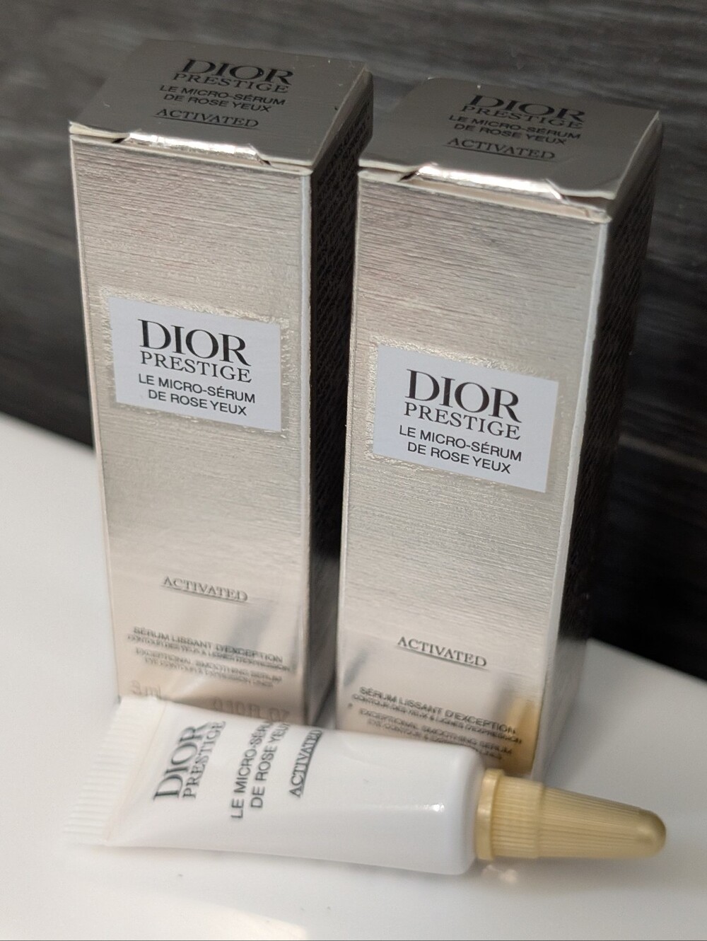 Nib! Dior Prestige La Micro-Huile de Rose Activated Eye Serum , 2x3ml